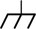 Figure 3. ‘Chassis ground’ schematic symbol.